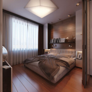 Schlafzimmer Interieur modern neutral Bilder Ideen
