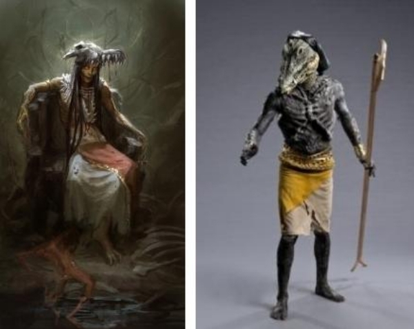 Sobek der Krokodilgott-ägyptische Mythologie-Kostüme halloween