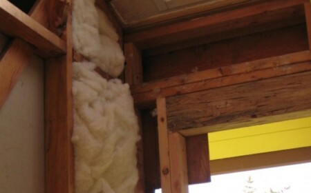 Umweltfreundliche Baumaterialien Wolle Wärmedämmung Wandpaneele