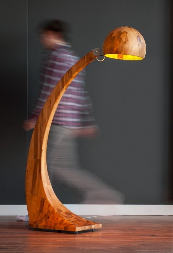 Woobia Designer-Stehleuchte Led-Glühbirne-Abadoc Studio Beleuchtung ideen