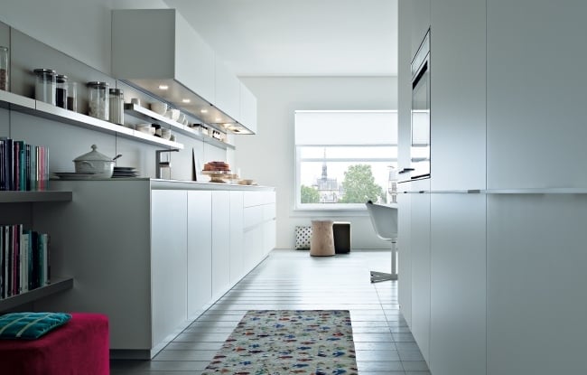 design küchen carol colombo unterbauleuchten matt weiß