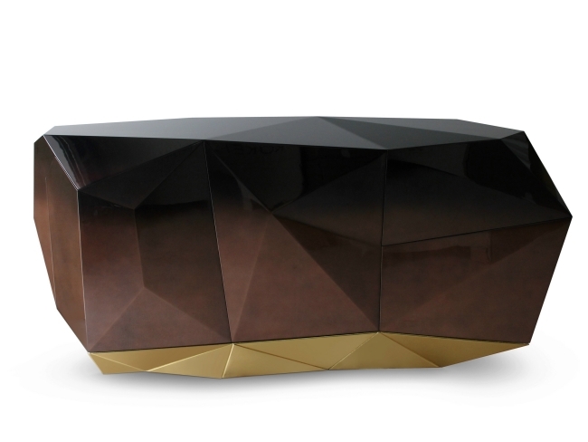 diamond chocolate designer sideboard von boca do lobo