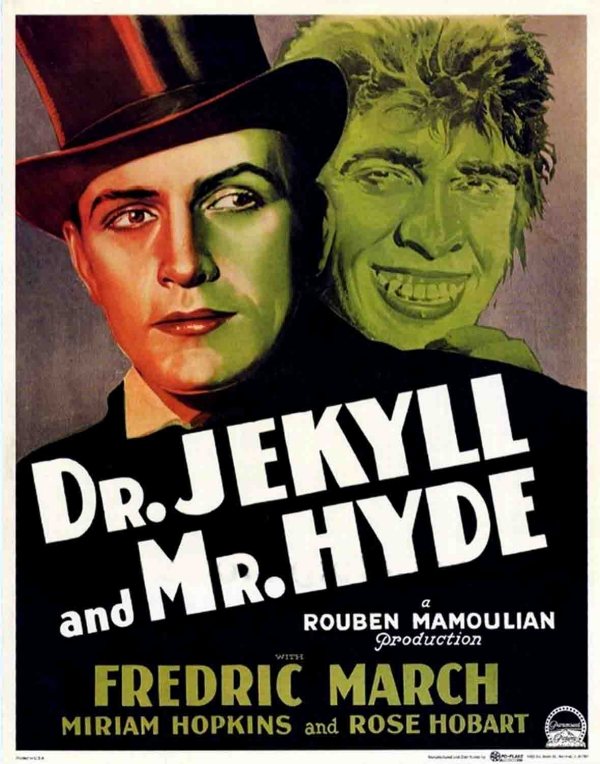 dr jekyll and mr hyde halloween filmposters von horrorfilmen