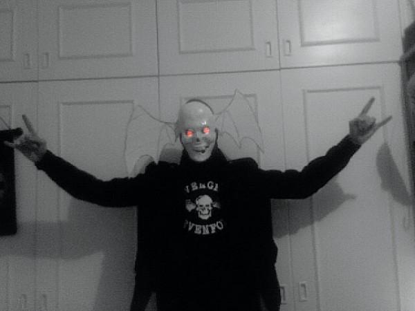 Halloween Kostüme und Schminke avenged sevenfold symbol maske