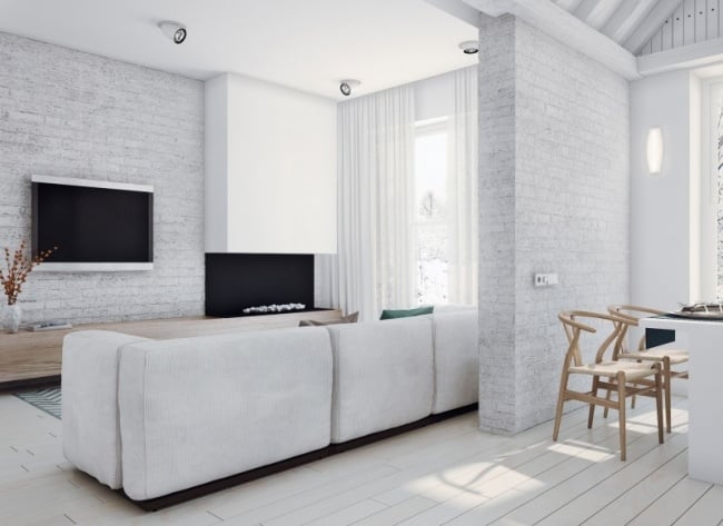 hellholz akzente modernes landhaus mit minimalistischem design