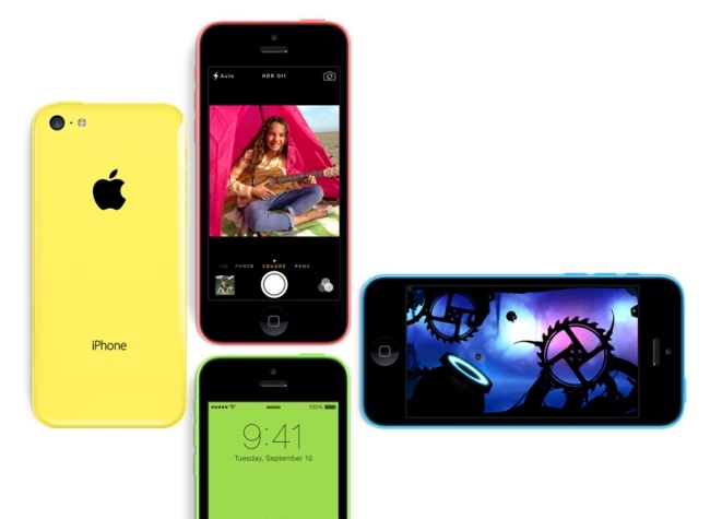 iphone-5c Apple-Modelle 2013-4-Zoll Retina-Display scharf hell 8-Megapixel-Kamera