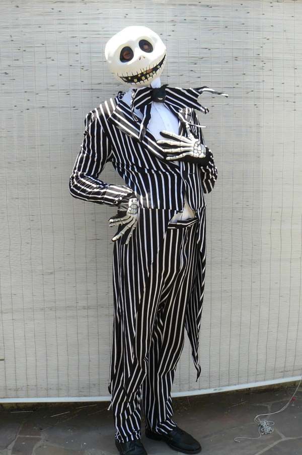 jack skellington halloween schminktipps kostüm ideen aus horrorfilmen