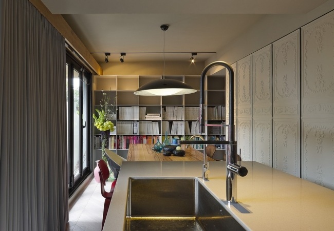 küche esszimmer homeoffice design in moderner wohnung