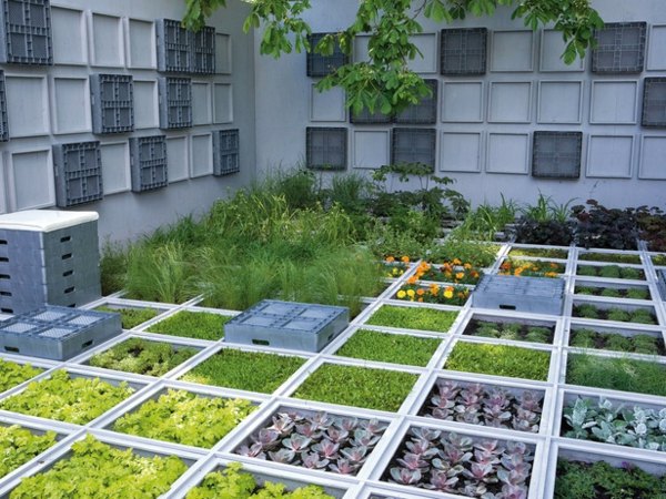  Garten Gestaltung Pflanztöpfe Mosaik