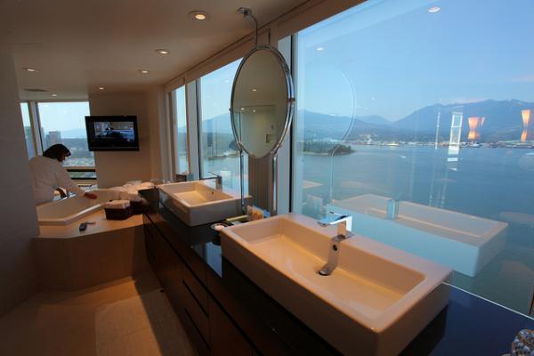 rechteckige waschbecken badezimmer design ideen im interieur 