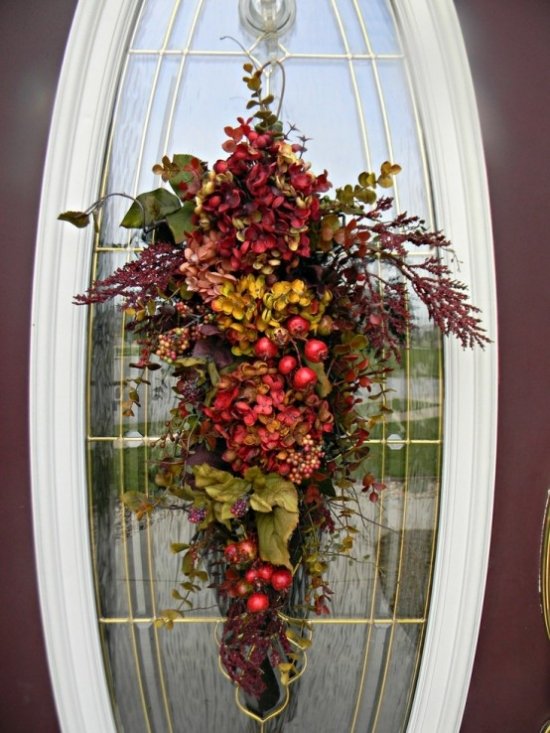 Herbst Dekoration für den Eingang: Gäste willkommen heißen