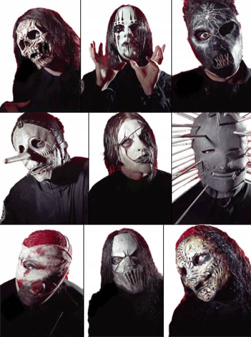 slipknot-sänger-masken-schminke-gruselig-halloween-idee