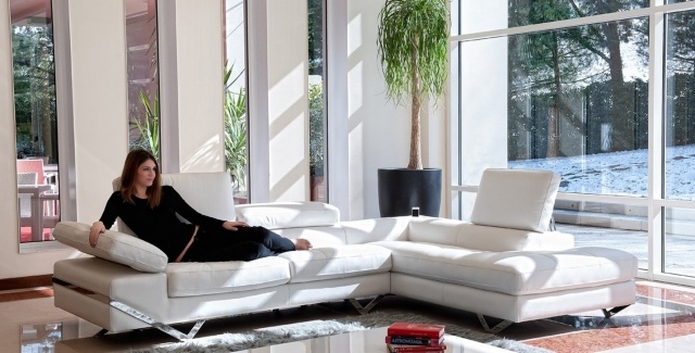 sofa desire alpa salotti stahl füße verstellbare rückenlehnen