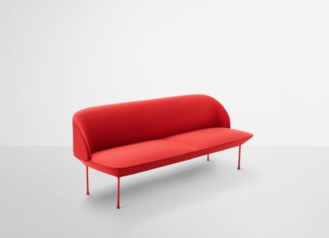 sofa rot oslo sitzmöbel designs von muuto