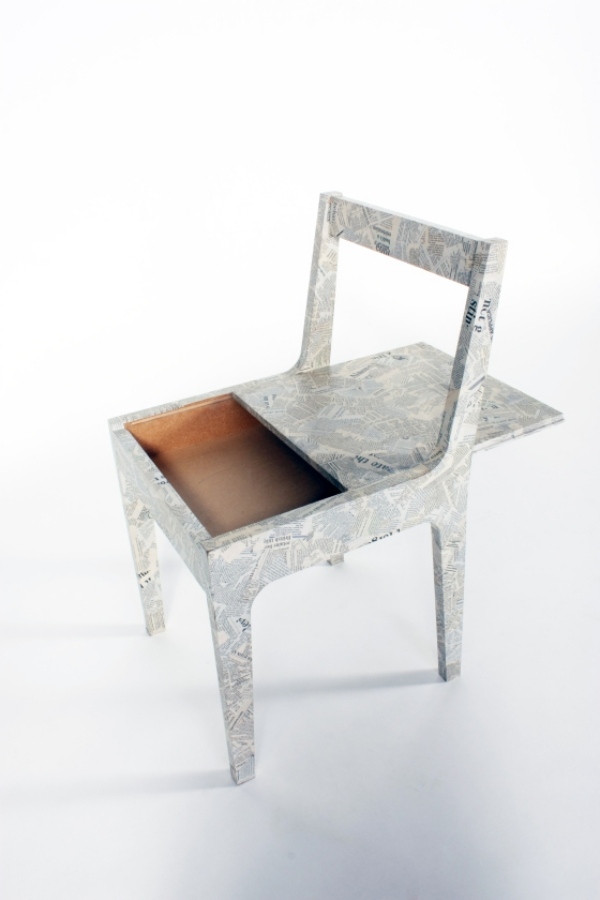 stuhl schublade kreatives möbel design von dobrusiak