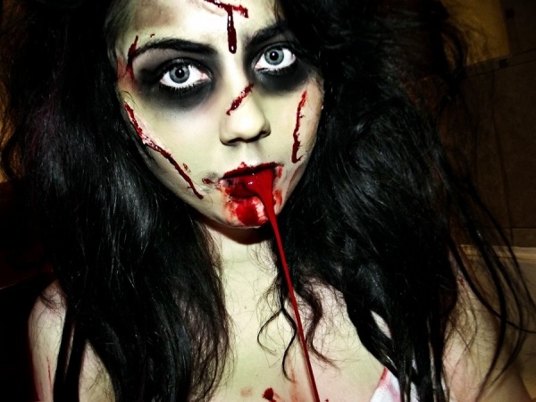 der exorzist halloween schminktipps und kostüm ideen aus horrorfilmen