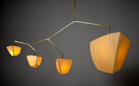 licht deko lampe trendig bambus design Constantin avangardistisch