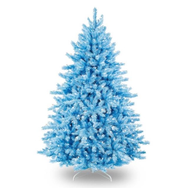 Blau Tannebaum Nadeln-PVC Material Künstlich Spritzguss Christbaum