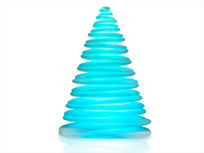 Blaulicht-stilisierter Weihnachtsbaum-RGB Beleuchtung Vondom