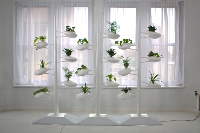 A Design-Award Installation- Pflanzgefäße Grüne Wand-Indoor Garten