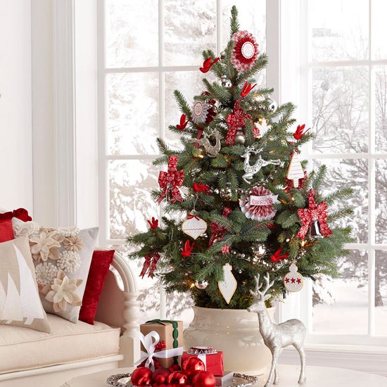 Selber basteln Ornamente-Schmuck stücke Christbaum-Weihnachten Advent