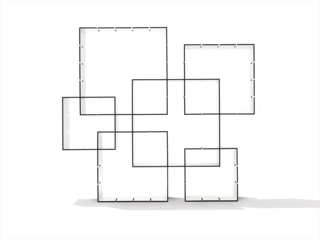 Design Möbel-Regalwürfel Kubusartig-Gestaltung Wand Deko ideen