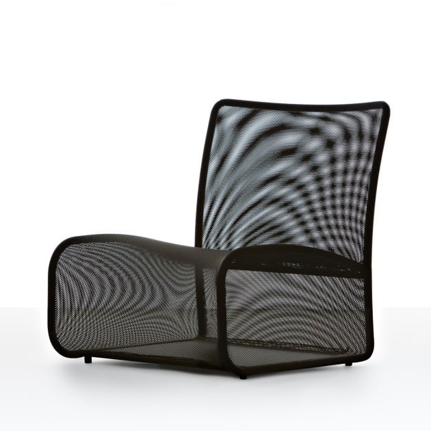 Design Sessel natevo schwarz led paneele