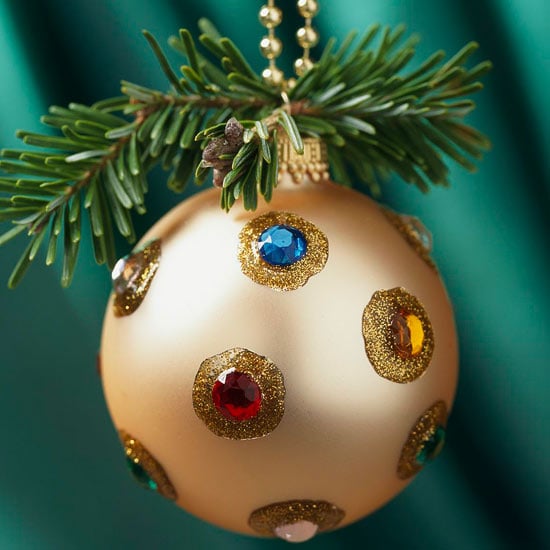 Goldene Kugel mattierte Oberfläche Weihnachtsbaum-mattiert Perlen-Steine deko