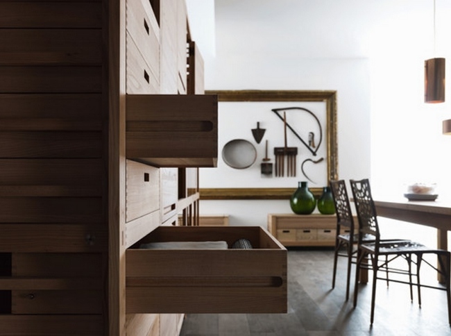 Holzküche modernes Design-funktionale Möbel-Einbauküchen Systeme