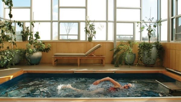 Innen Design Pool Ideen Badezimmer-Schwimmen Training-Aerobic