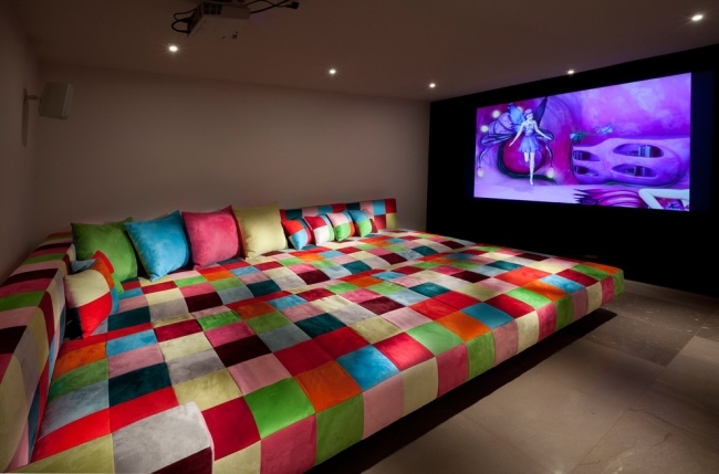 Liege Sofa Modern heim Kino gestalten Salon System Hi-Tech-Anlage 