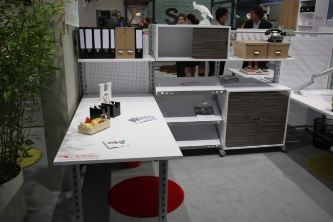 Moderne Büromöbel ergonomisch kompakt ordnung arbeitsplatz