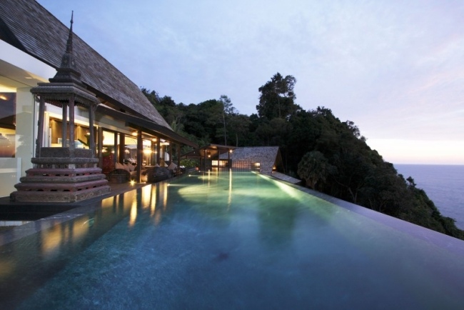 Luxuriöse Villa Pool-Aussicht Phuket Thailand-Yin Ferienhaus