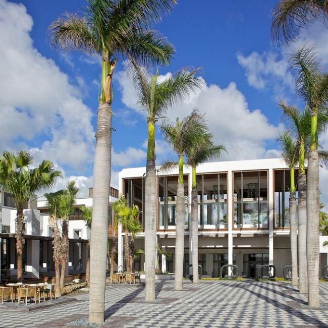 Modernes Hotel- Design Long Beach-Mauritius-indischer Ozean
