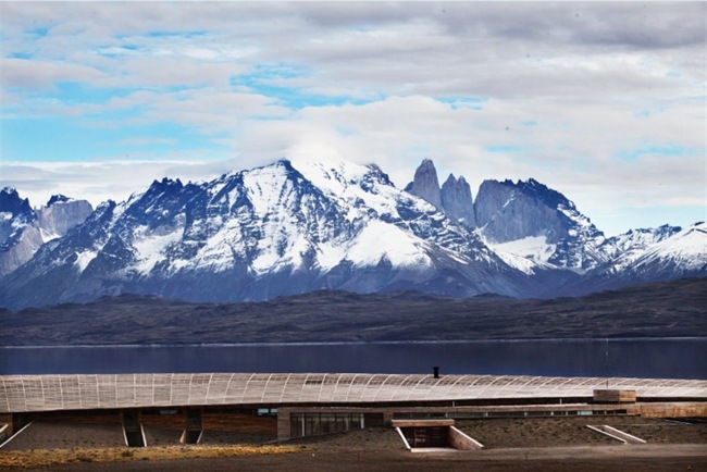 Nationalpark patagonien Torres-del Paine-Chile Unesco-Hotelblicke genießen