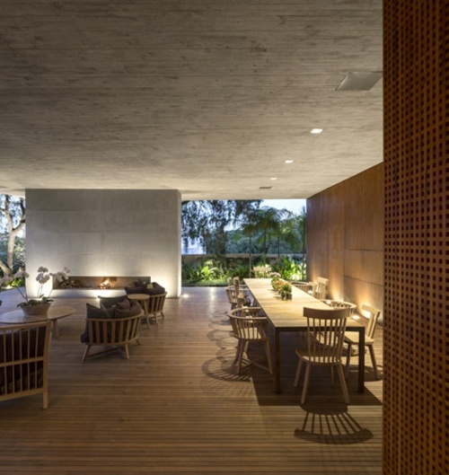 moderne minimalistische Architektur Decke