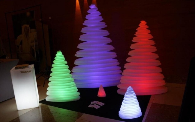 RGB-Led Leuchten Weihnachten -Bodenlampe Stehlampe Design