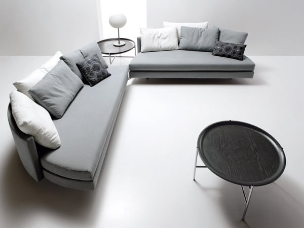 SCOOP tondo sofa bett design Saba italia