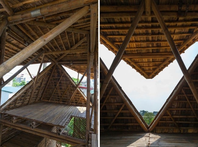 Decke Fertighaus Holz Elemente Dachsystem