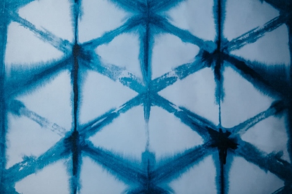 Stern förmige Muster Tapeten-Aquarell Malerei-imitation Design Tapeten