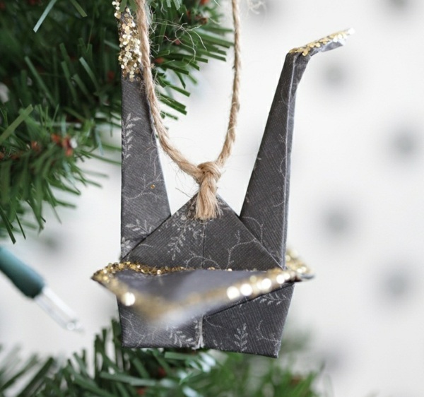 Dekoration Origami Weihnachtsschmuck Modern Christbaum