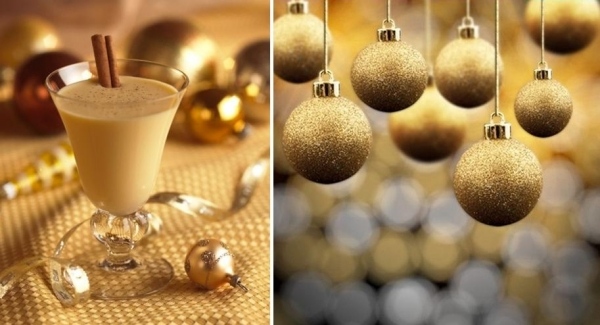 Weihnachtsdeko Gold Farben-Christbaumkugeln TischSet-Schleifenband