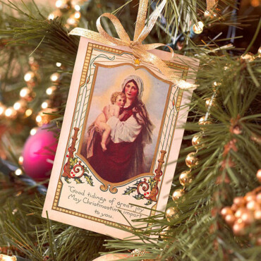 Weihnachtsschmuck Papier selber basteln Ideen Anleitungen Postkarte