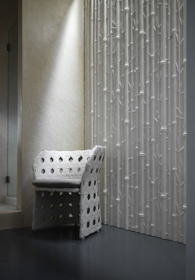 akustische Paneele-Weiße Bambus Kollektion 3d Wand Bamboo