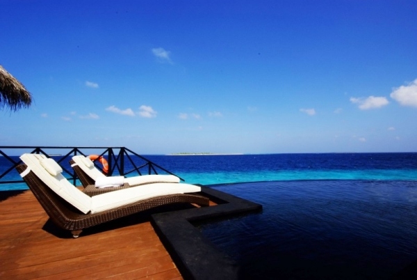  indischer ozean malediven privatinsel luxus resort aussichten