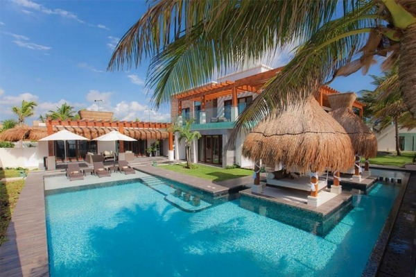 luxus villa esmeralda trendig innendesign architektur küste
