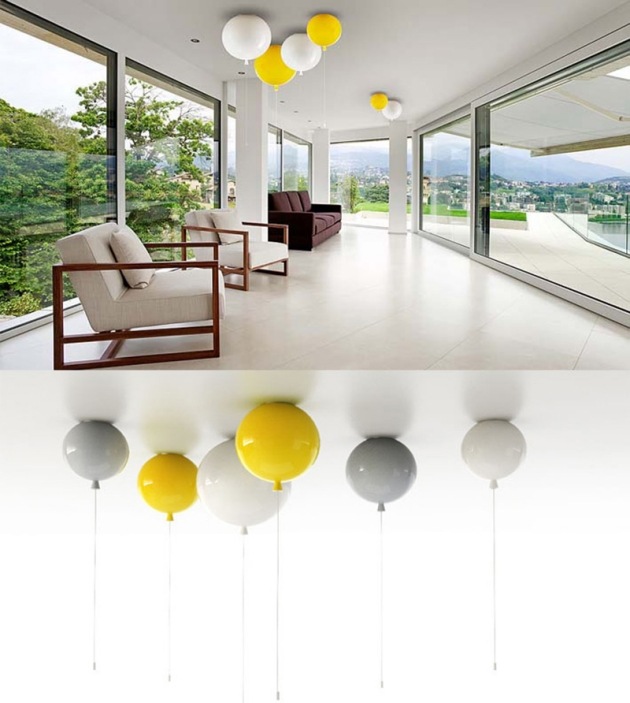 deckenleuchten luftballoons boris klimek designer ballons