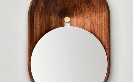 design-wandspiegel-mirror-mono-gregory-lafforest-gebürsteter-edelstahl-schwarznussholz