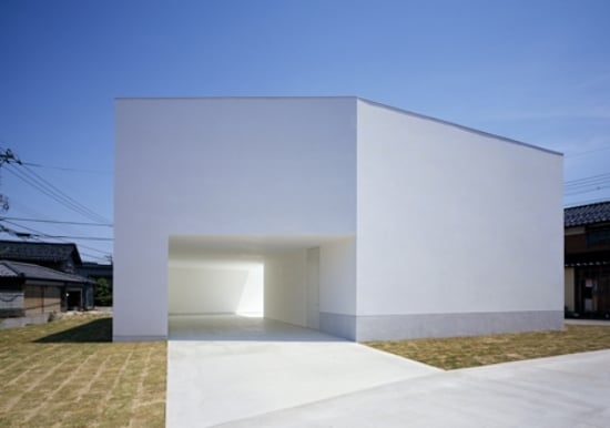 gebäude trendig architekten beton haus minimalistisch hauseingang