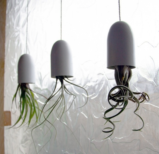 deko ideen hängende pflanzgefäße basteln modern
